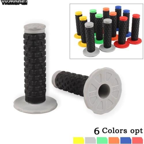 7/8" 22mm Rubber Handlebar Grip Handle Bar Grips For EXC SX CRF YZF WRF KX KXF KLX RMZ DRZ Dirt Bike Motocross Motorcycle Enduro