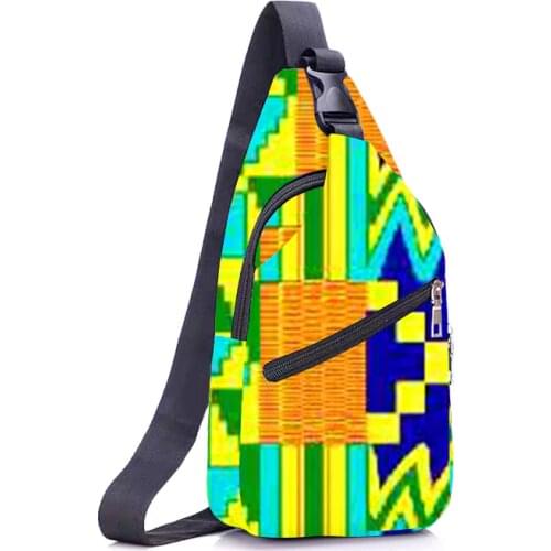 AFRICAN PRINT SLING Bag, Ankara Sling Bag, Ankara Crossbody Bag, Messenger bag, Shoulder Chest Bag, Day Pack Outdoor Bag Travel