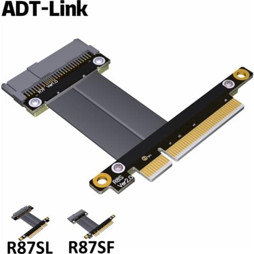 PCIe x8 to U.2 NVMe extension cable U.2 interface U2 to PCI-E 3.0 x8 to SFF-8639 NVMe pcie extension data cable 32G/bps (Max.)