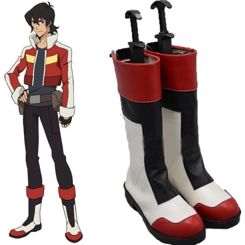 Voltron: Legendary Defender Keith Cosplay Shoes Boots Mens Superhero Halloween Carnival Party Costume Accessories