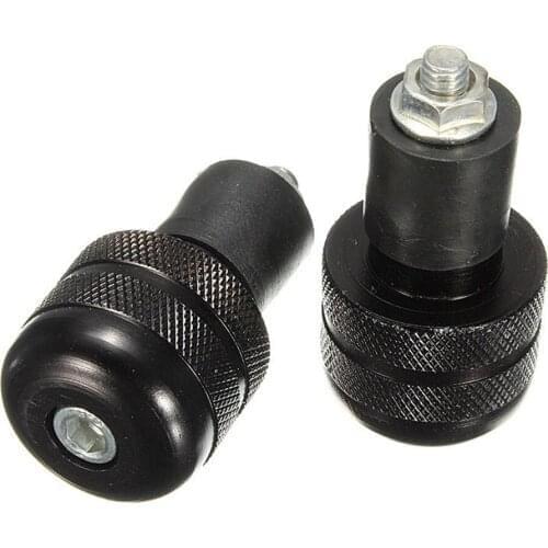 2PCS Grips Anti Vibration Balance Plug For Motorcycle Handle Bar End Plug Grip Ends Caps Motorcycle Accessories Easy To Use