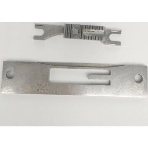 91-150602-05&91-059995-04 NEEDLE PLATE FEED DOG FOR PFAFF1525 INDUSTRIAL SEWING MACHINE PFAFF SHOE MACHINE