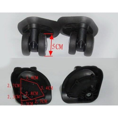 ABS Trolley Wheel Repair Luggage Accessories Universal Wheel Aircraft Wheel Luggage ELLE Wheel Single