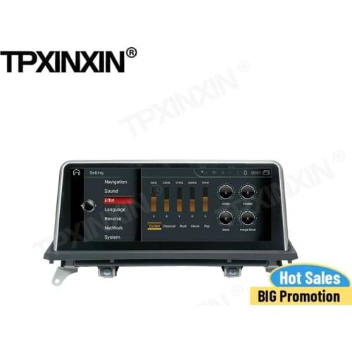 Apple Carplay 4+64G Car Radio Stereo Receiver Android For BMW X5 X6 2010 DSP GPS Navigation Player Auto Audio Recorder Head Unit