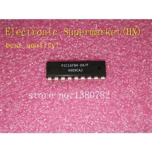 Free Shipping 50pcs/lots PIC16F84-04/P DIP-18 New original IC In stock