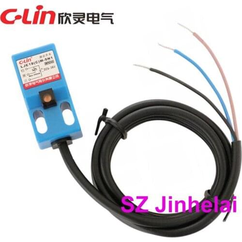 C-Lin LJE18CM-5N1 LJE18CM-5N2 Authentic original Angle type inductance Proximity switch NPN DC6-36V