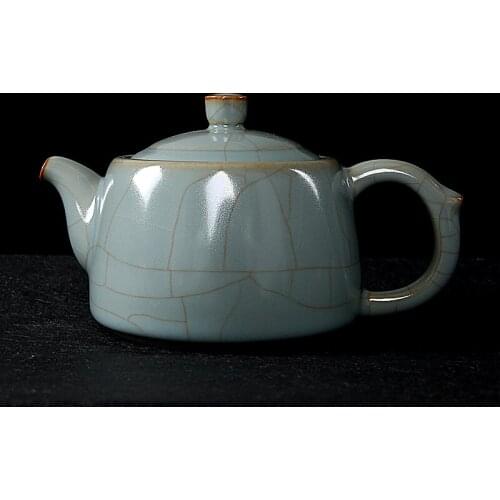 Handmade Tea Pot Large Coffee Set Single Vintage Teapot Ceramic Clay Healthy Food Slimming Teapot Cute Waterkoker Home Eg50ch