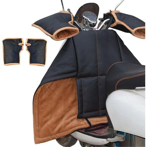 Leg Cover For Scooters Rain Wind Cold Protector Knee Motorcycle Blanket Knee Warmer Leg Cover Winter Quilt With Handle Sleeves