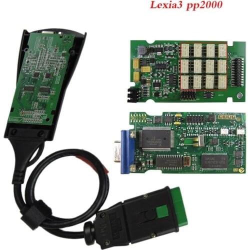 Lexia3 Diagbox V7.83 921815C Lexia 3 PP2000 V48/V25 OBD2 Car Diagnostic Scanner Lexia For C-itroen P-eugeot Diagnostic Tools