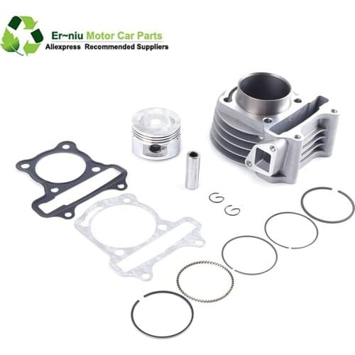 GY6 60cc 44mm Cylinder Piston Rings assy 4 Stroke Scooter Moped ATV with 139QMB 139QMA engine