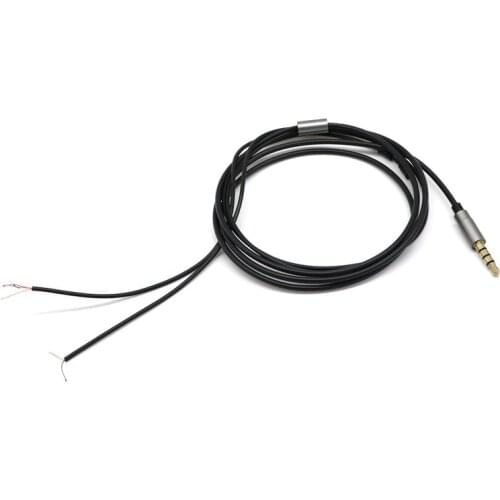 HIFI Earphone Cable 3.5mm Jack Earphone Headphone Audio Cable Repair Replacement Cord Wire HIFI Earphone Cable