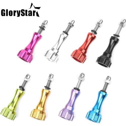 Aluminum Alloy Nut Thumb Screw Mount for GoPro Hero fusion max Xiaomi Yi Lite 4K SJCAM SJ7 H9 Sony for Go Pro osmo Accessory