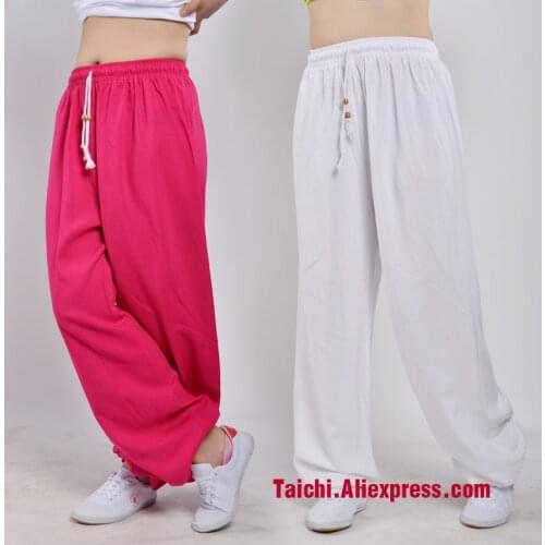 Summer Tai Chi Pants Wushu/Kung Fu/martial Art Pants,Yoga Pants