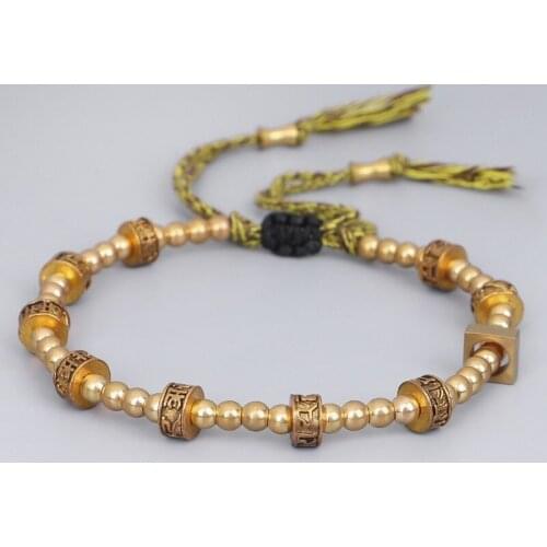 Fashion New Tibetan Six-Character Rumor Bracelet Creative Handmade Bracelet