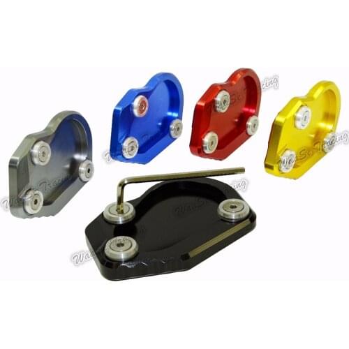 Motorcycle Kickstand Foot Side Stand Extension Pad Support Plate For BMW R1200 R NINE T 2014 2015 2016