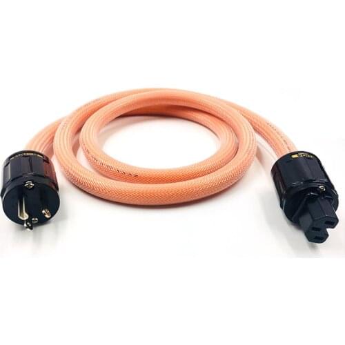 Hifi LINN K800 5N OFC Pure Copper European standard Power Connector US Schuko Power Cord HIFI