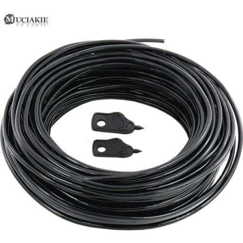 MUCIAKIE 100M 50M 40/30/20M 3/5mm PVC New Hose 1/8'' Garden Micro Tubing Pipe Irrigation Inner Dia 3mm Water Watering Hose