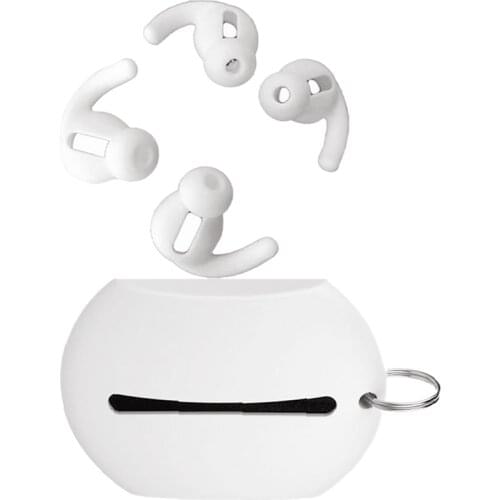 Silicone In-Ear Headset Earbuds Cover for Xiaomi Airdots Pro 2 Air 2S TWS Earphone Case Eartips Hook for Airdots