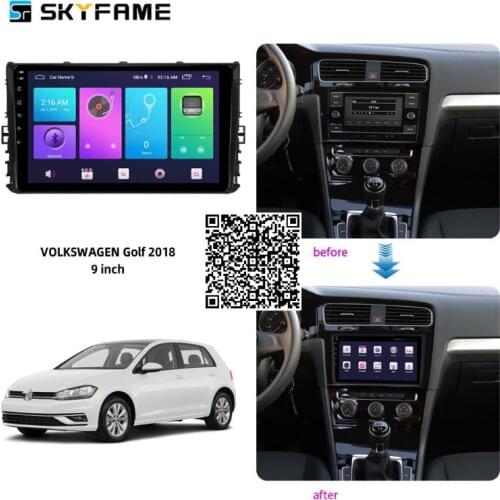SKYFAME Car Radio Stereo For VW Golf/Teramon/Phideon/Magotan/Lavida 2018 Android Multimedia System GPS Navigation DVD Player