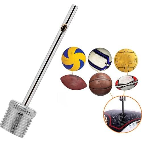 Sports Ball Inflating Rugby Football Basketball Adapter 38x7mm