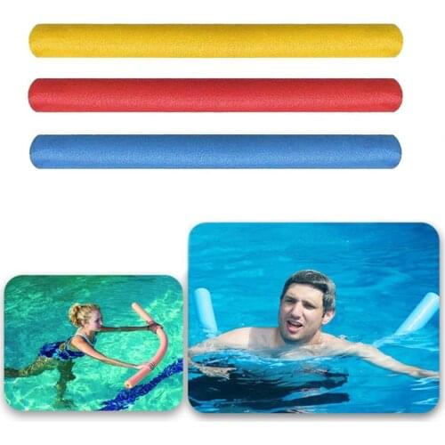 80% Hot Sale Swimming Foam Tube Solid Color Strong Buoyancy EPE Floating Rod Tube Noodle for Swimming Pool Swimming Stick