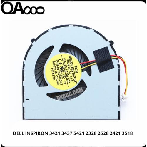 Laptop Fan For Dell 14RD 2421 3421 5421 5435 5437 5748 5749 P26E Cpu Cooling Fan 23.10732.001