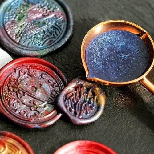 160pcFlash Fire Lacquer Wax Particles Sealing Wax Retro Lacquer Sealing Wax Envelope Transparent Stamp Decorative Wax Seal Stamp