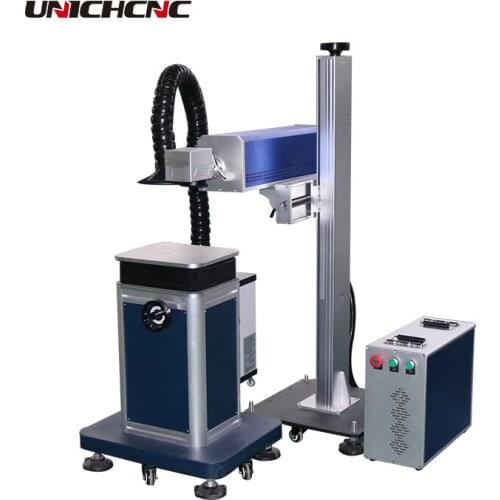 20w 50w 100W water cooling co2 MDF plywood leather laser marking machine