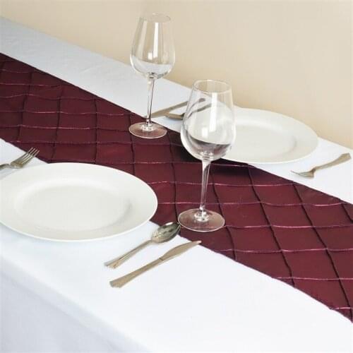 30x275cm taffeta Table Runner 20pcs for Wedding Party table Decorations Retail Wholesales Free Shipping Many colors Marious