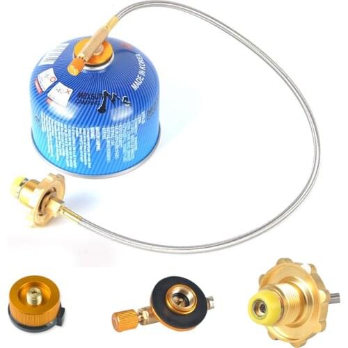 Outdoor Gas Stove Camping Stove Propane Refill Adapter Tank Coupler Adapter Tourist Equipment Easy to Connector Durable Parts