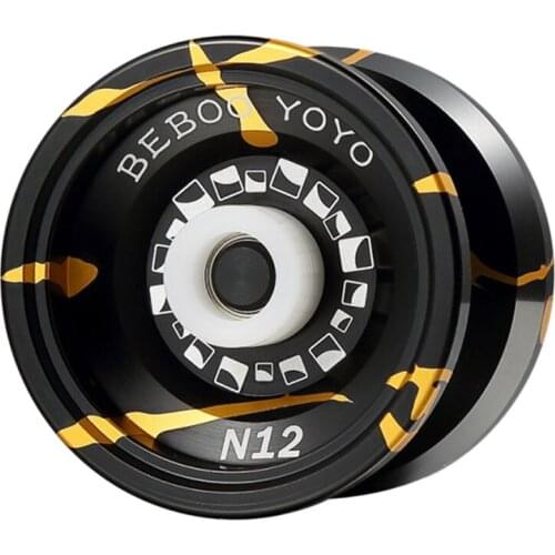 BEBOOYOYO Metal Yoyo Professional Yoyo Set Yo Yo + Glove N12 Yo-Yo Metal Yoyo Classic Toys Gift Present