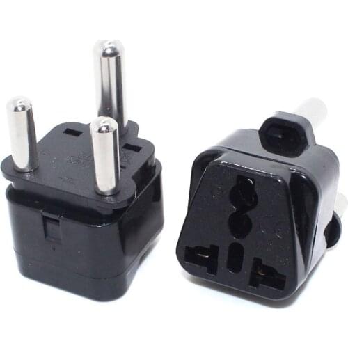 Large South Africa Plug (Type M), 15A 250V AC Power Socket AU US UK to South Africa/Swaziland/Lesotho Converter Travel Charing
