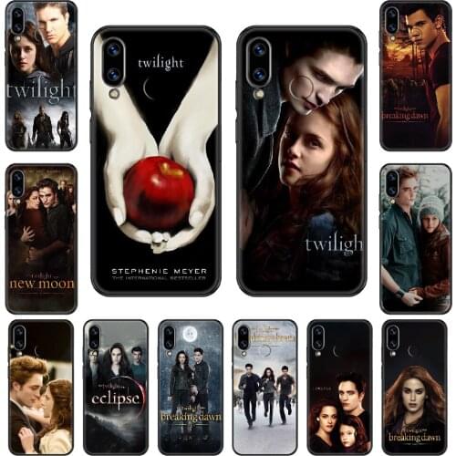 TV The Twilight Saga Phone case For Huawei Honor Mate 5 7 8 9 10 20 i A X Lite Pro black tpu prime silicone Etui painting