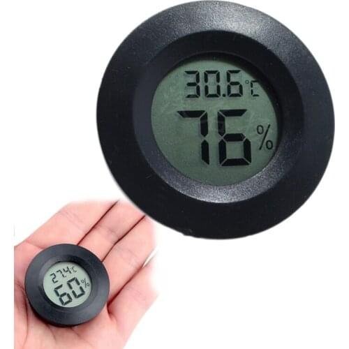 Mini LCD Digital Thermometer Hygrometer Temperature Indoor Room Gauge 6 Colors Indoor LCD Instrument For Home