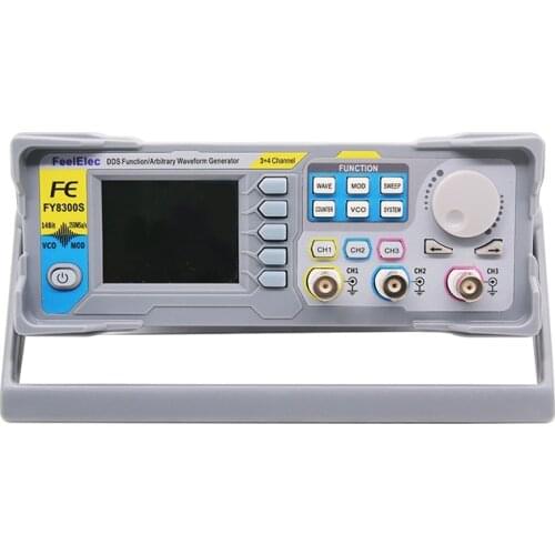 FY8300S-20M/60M 3-Channel DDS Function Signal Arbitrary Waveform Generator 4-Channel TTL Signal Generator