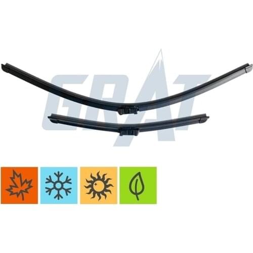 Grat Custom fit Fiat Linea Banana Wiper Kit (2007-2017)