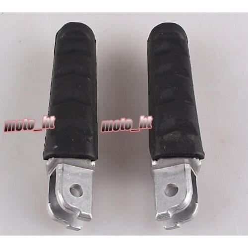 GZYF Motorcycle Front Footpeg Footrest for BMW F800GT 2011 2012 2013 & F800ST 2004-2012 Aluminum Black