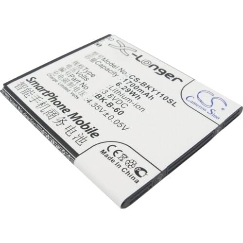 Cameron Sino Mobile SmartPhone Replacement Li-ion Battery 1700mAh For BK-B-60 BBK VIVO Y11, VIVO Y11T Free Tools