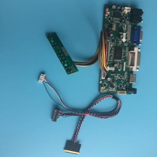 Kit For B140XW01 V7 1366X768 LVDS 40pin VGA HDMI LCD LED DIY 2019 Driver Controller board 14" DVI Audio Panel Screen