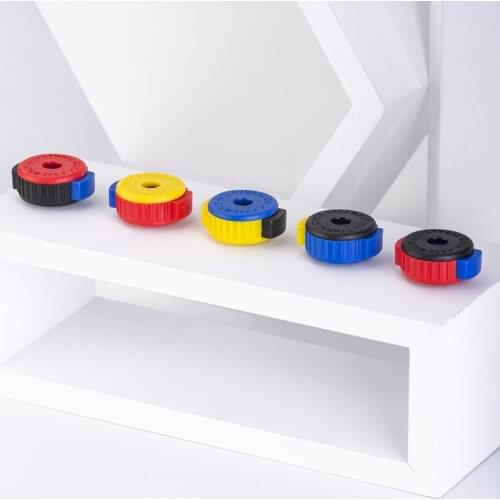 5x Plastic Quick Set Cymbal Mate Nut Knobs Quick Release Cymbal Nuts for Drum Kit Replacement 8mm Music Instrument Repair Tool