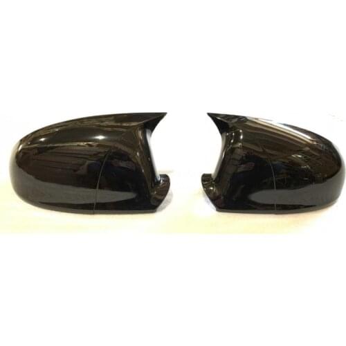 Roxform Batman Mirror Cover Piano Black Car Exterior Accessories Tuning For VW Golf 5 2003 2004 2005 2006 2007 2008 2009