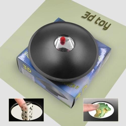 3D Magic Mirror Scope Illusion Creator Mirage Black Hologram Maker Parabolic Reflector Children Education Science Fun Play Toys