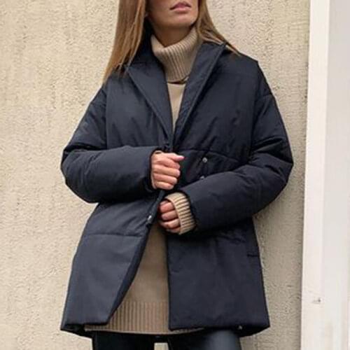 Fandy Lokar Single Breasted Blazers Women Fashion Notched Tie Belt Jackets Women Elegant Pockets Long Sleeve Suits Female Ladies