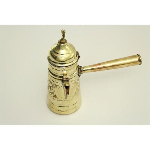 COOKING COFFEE DRINK WITH AWESOME COLOR Special authentic Turkish handmade copper coffee maker Pot Mırra Cezve JezvFREE SHİPPİNG