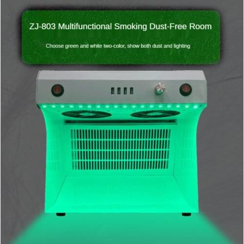 Adjustable Fan Angle Dust Free Room Purify Operating Room with Smoking Instrument For Mobile Phone LCD Screen Refurbish Repair