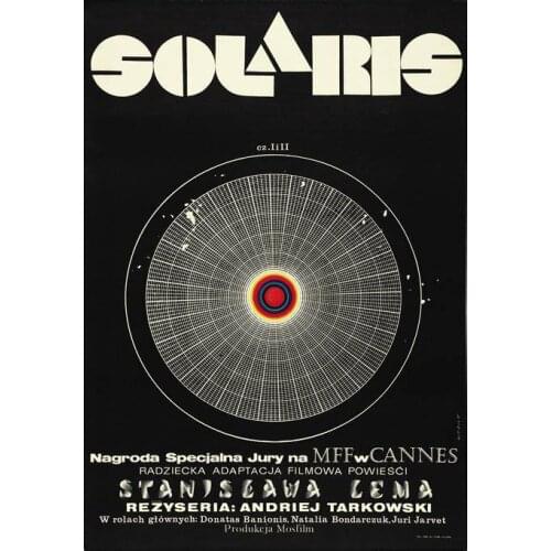 SOLYARIS SOLARIS Movie Art print Silk poster Home Wall Decor