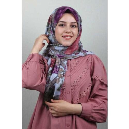 POLOİST PATTERNED DISASSEMBLY MUSLIN-DESEN-81-RENK-19