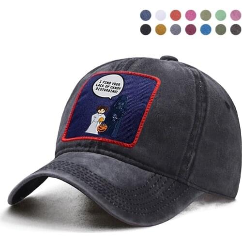 I Find Your Lack Of Candy Disturbing Baseball Cap Dad Trucker Solid Hat Women Ponytail Berets Caps Boinas Bone Casquette Hats