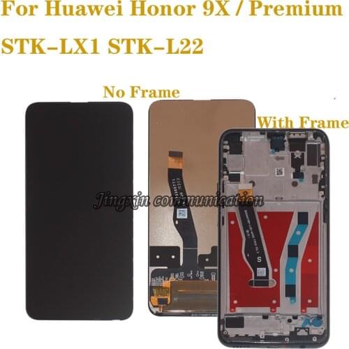 6.59" AAA LCD For Huawei Honor 9X Premium STK-LX1 LCD Display Touch Screen Digitizer Assembly for HONOR 9 X LCD global edition