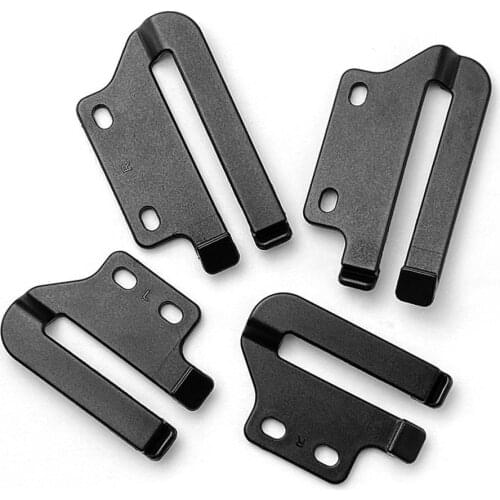 1 Pair K Sheath Waist Clip Universal Knife Scabbard Waist Belt Clip K Sheath For Kydex K Clip Waist Clip Accessory Carrying Clip